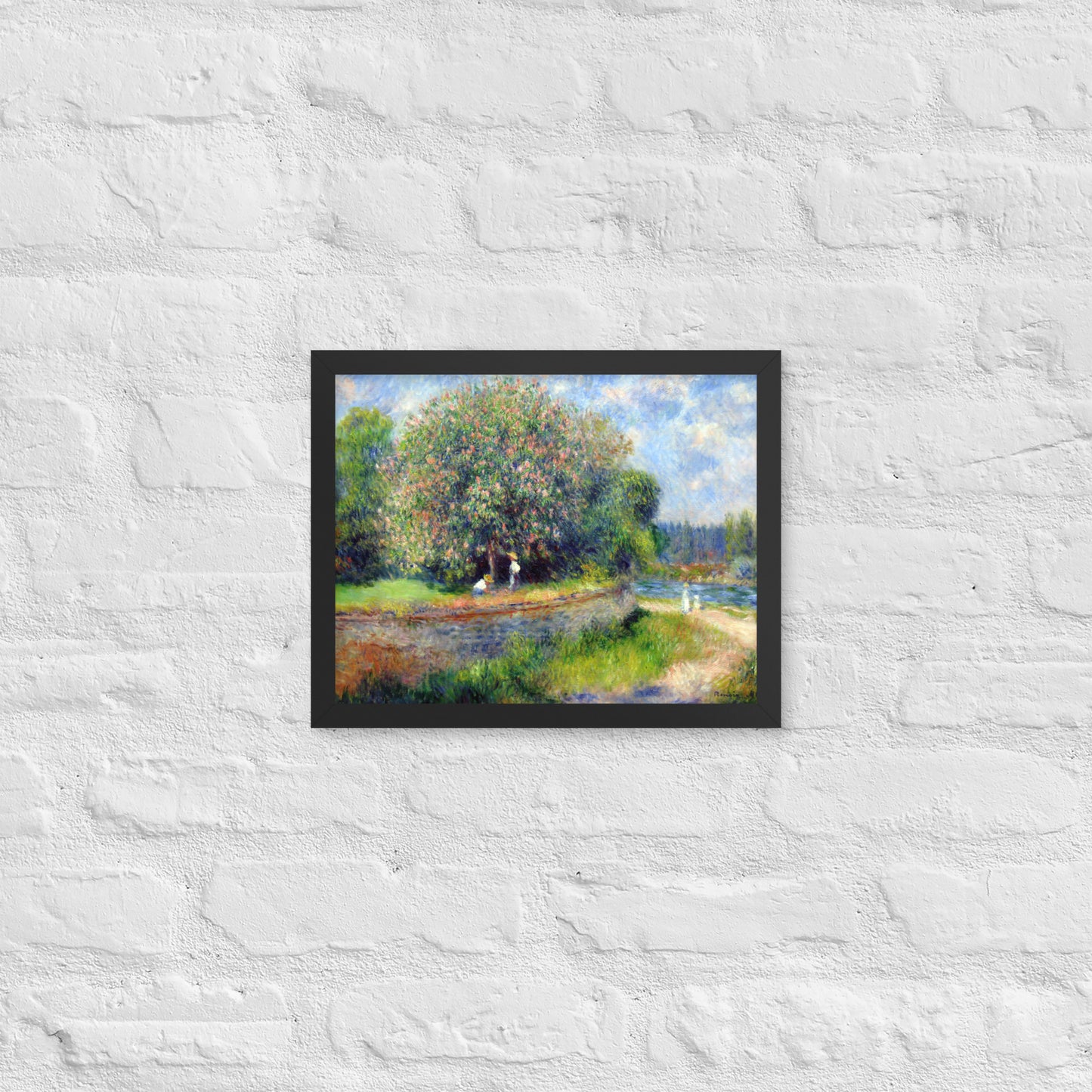 Chestnut Tree in Bloom by Pierre-Auguste Renoir