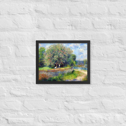 Chestnut Tree in Bloom by Pierre-Auguste Renoir