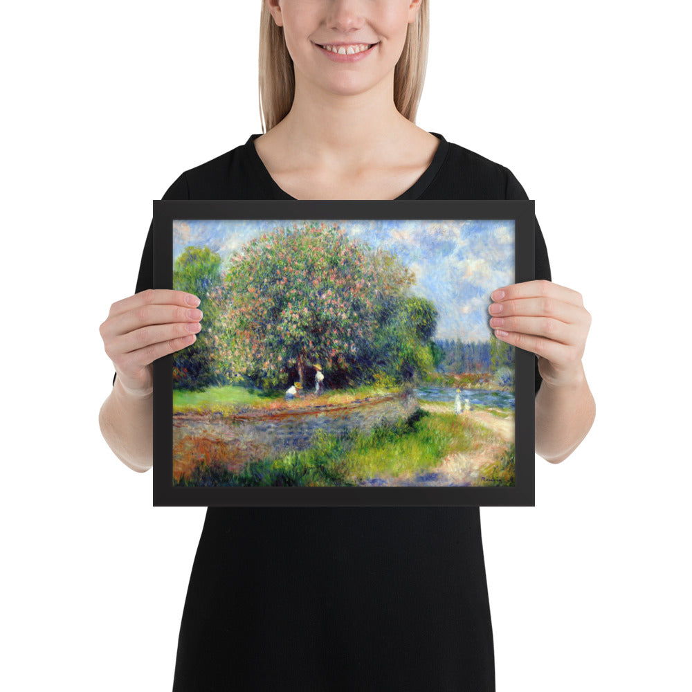 Chestnut Tree in Bloom by Pierre-Auguste Renoir
