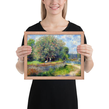 Chestnut Tree in Bloom by Pierre-Auguste Renoir