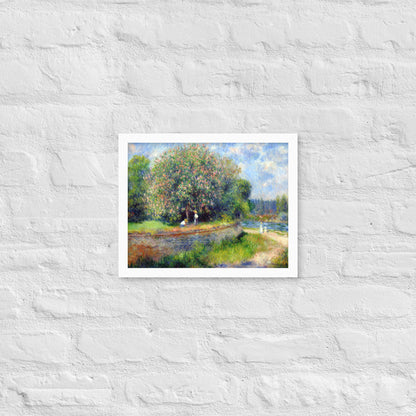 Chestnut Tree in Bloom by Pierre-Auguste Renoir