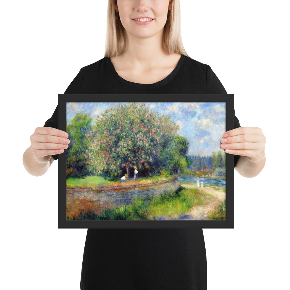Chestnut Tree in Bloom by Pierre-Auguste Renoir