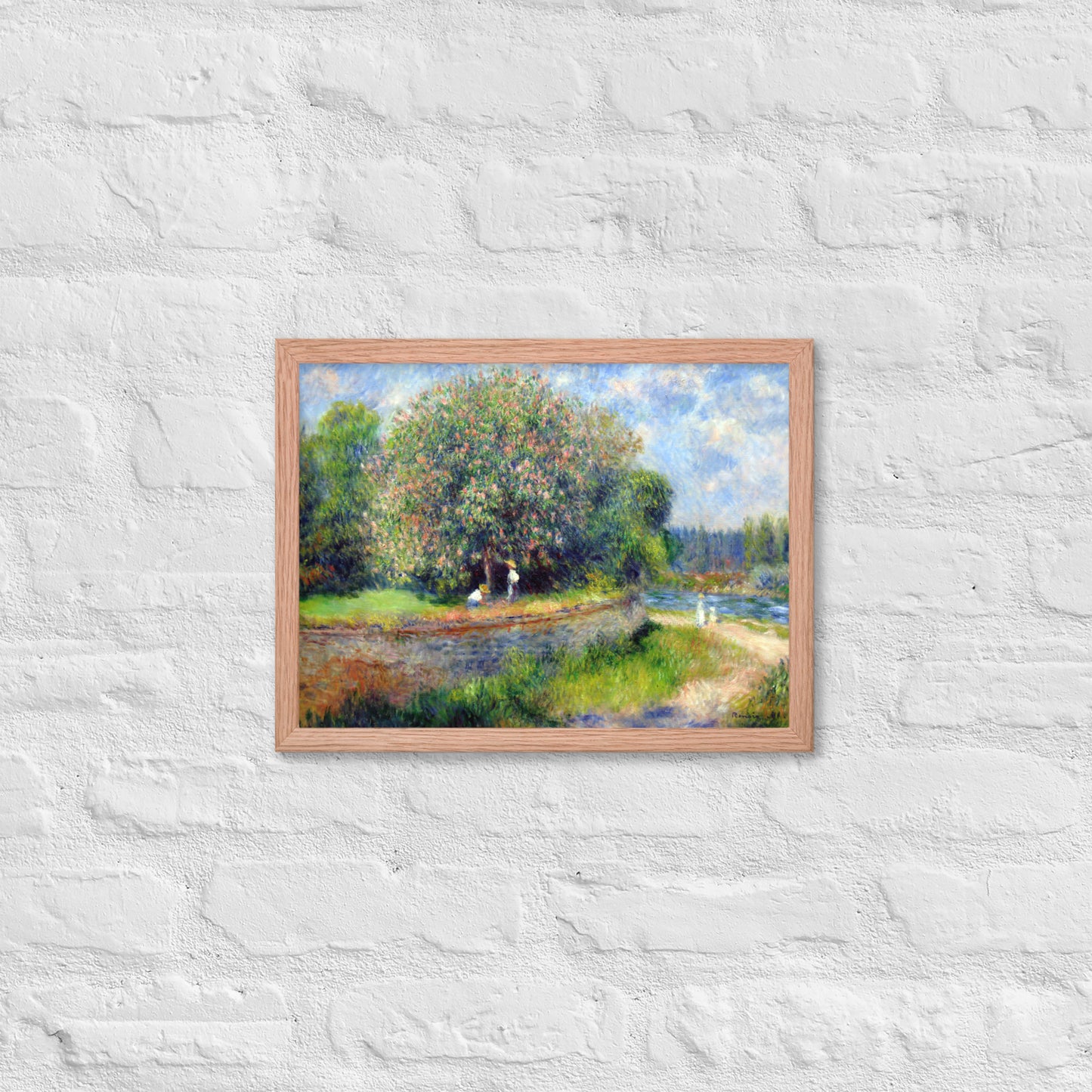 Chestnut Tree in Bloom by Pierre-Auguste Renoir