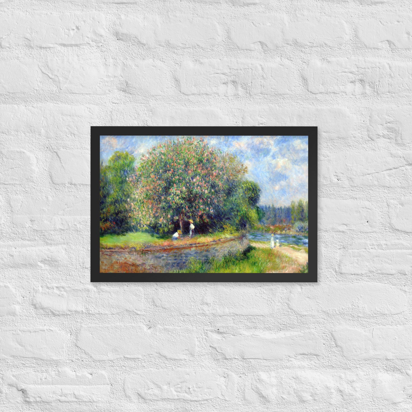 Chestnut Tree in Bloom by Pierre-Auguste Renoir