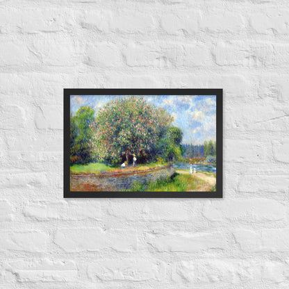 Chestnut Tree in Bloom by Pierre-Auguste Renoir