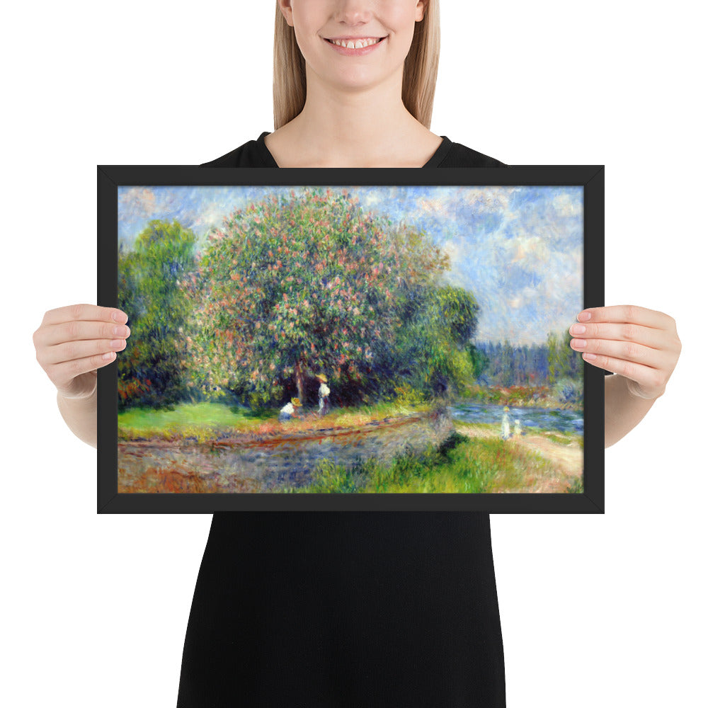 Chestnut Tree in Bloom by Pierre-Auguste Renoir