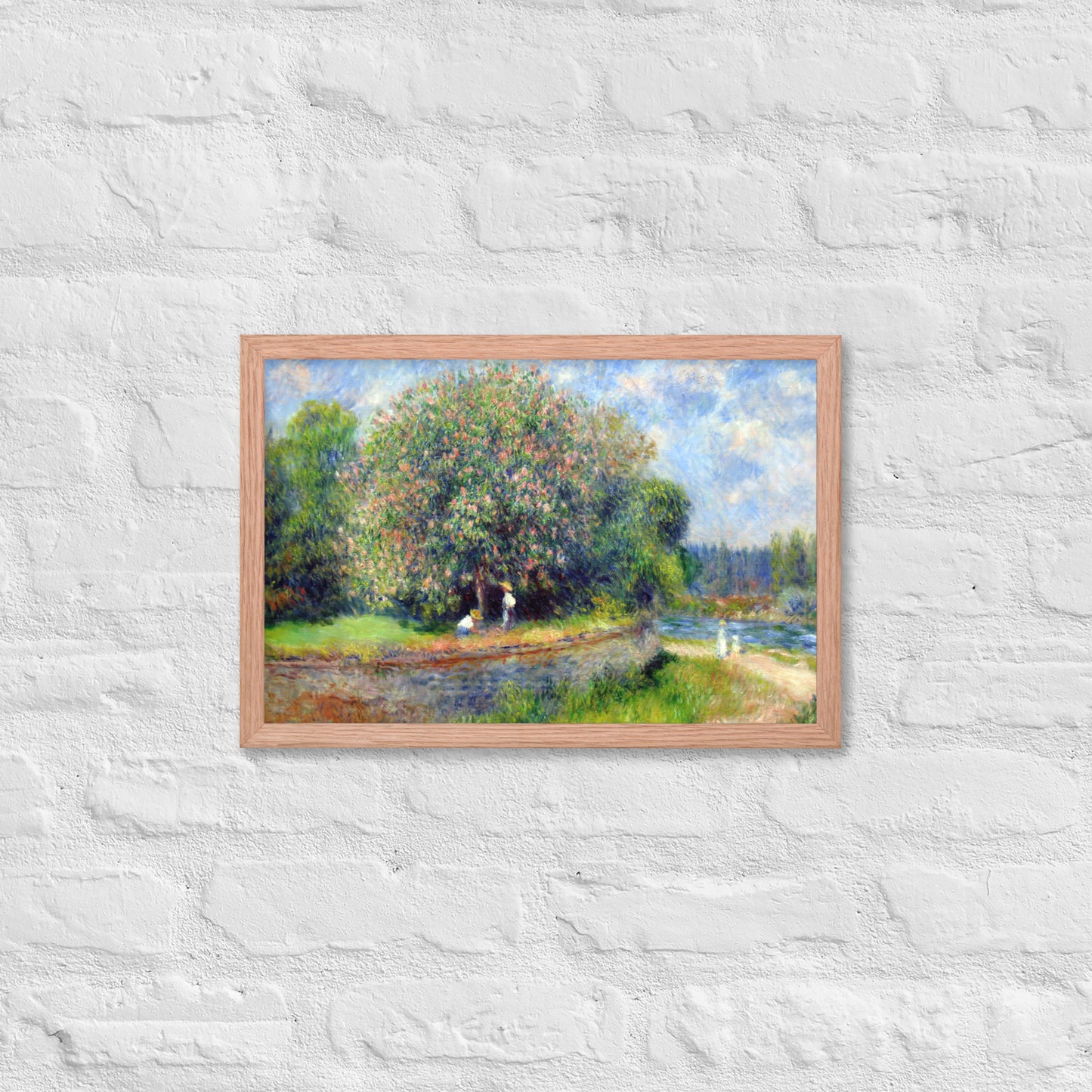 Chestnut Tree in Bloom by Pierre-Auguste Renoir