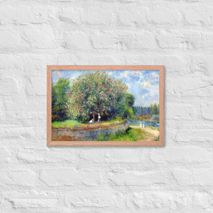 Chestnut Tree in Bloom by Pierre-Auguste Renoir