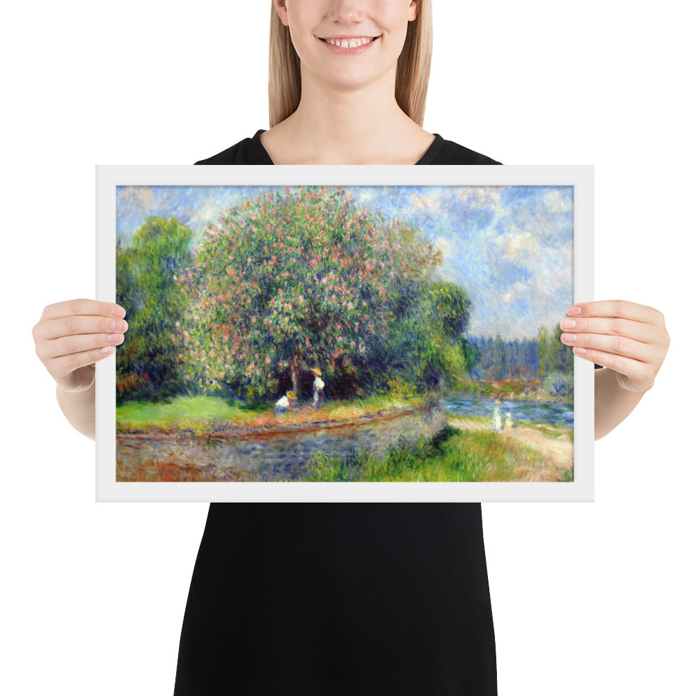 Chestnut Tree in Bloom by Pierre-Auguste Renoir