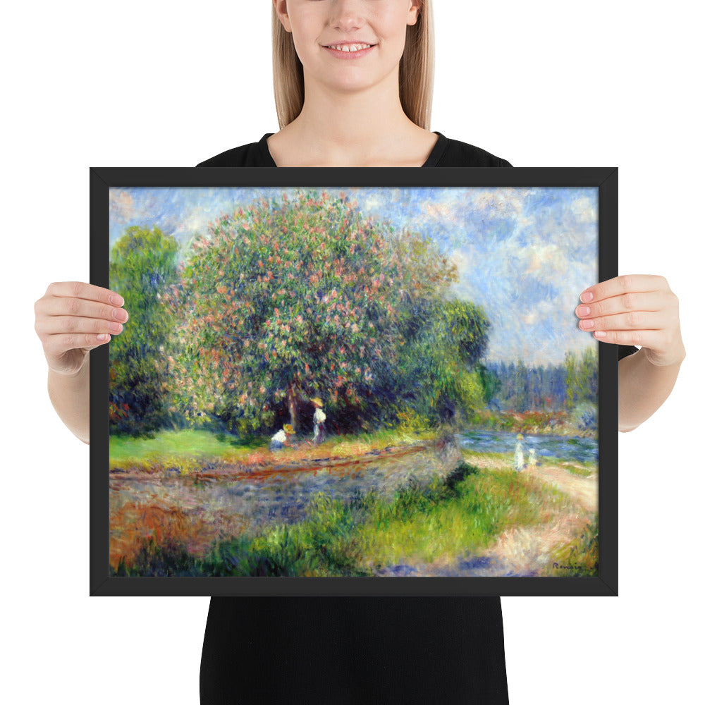 Chestnut Tree in Bloom by Pierre-Auguste Renoir