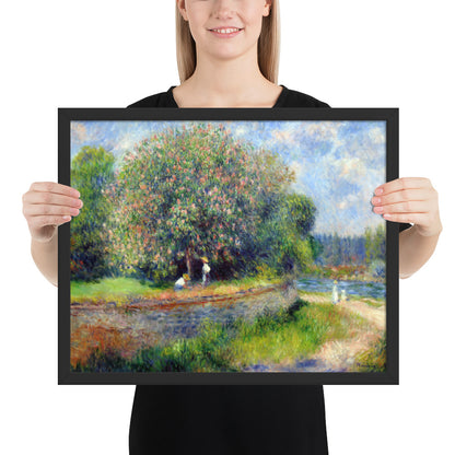 Chestnut Tree in Bloom by Pierre-Auguste Renoir