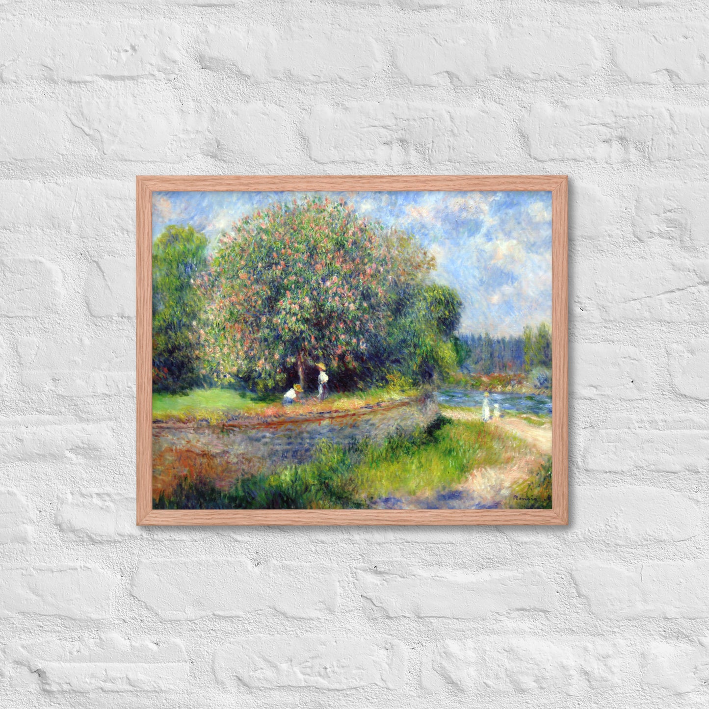 Chestnut Tree in Bloom by Pierre-Auguste Renoir