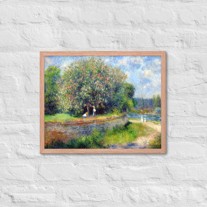 Chestnut Tree in Bloom by Pierre-Auguste Renoir