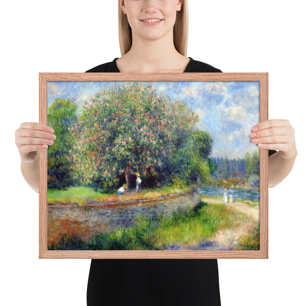 Chestnut Tree in Bloom by Pierre-Auguste Renoir