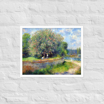 Chestnut Tree in Bloom by Pierre-Auguste Renoir