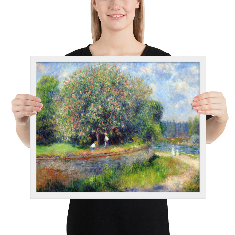 Chestnut Tree in Bloom by Pierre-Auguste Renoir