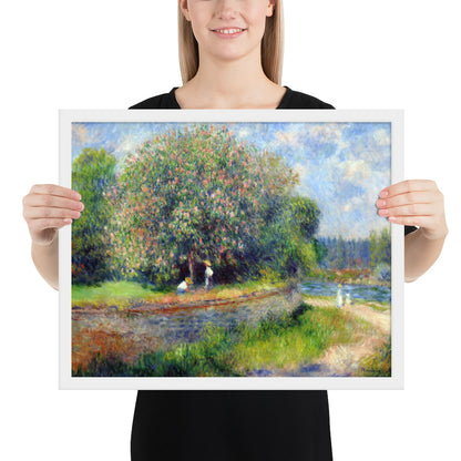 Chestnut Tree in Bloom by Pierre-Auguste Renoir