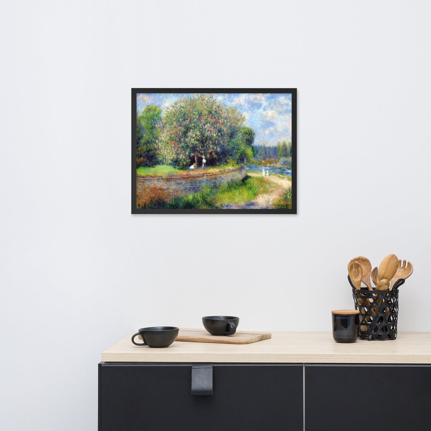 Chestnut Tree in Bloom by Pierre-Auguste Renoir