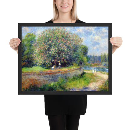 Chestnut Tree in Bloom by Pierre-Auguste Renoir
