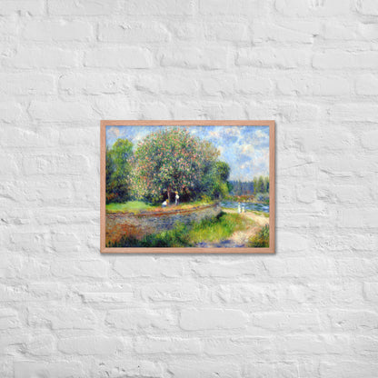 Chestnut Tree in Bloom by Pierre-Auguste Renoir