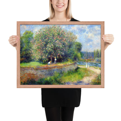 Chestnut Tree in Bloom by Pierre-Auguste Renoir