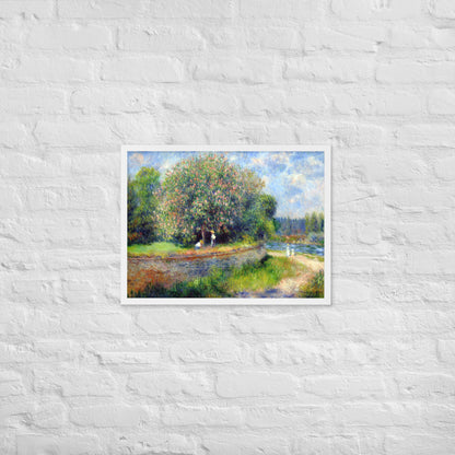 Chestnut Tree in Bloom by Pierre-Auguste Renoir