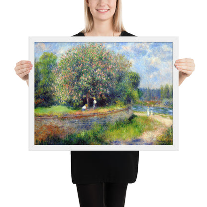 Chestnut Tree in Bloom by Pierre-Auguste Renoir