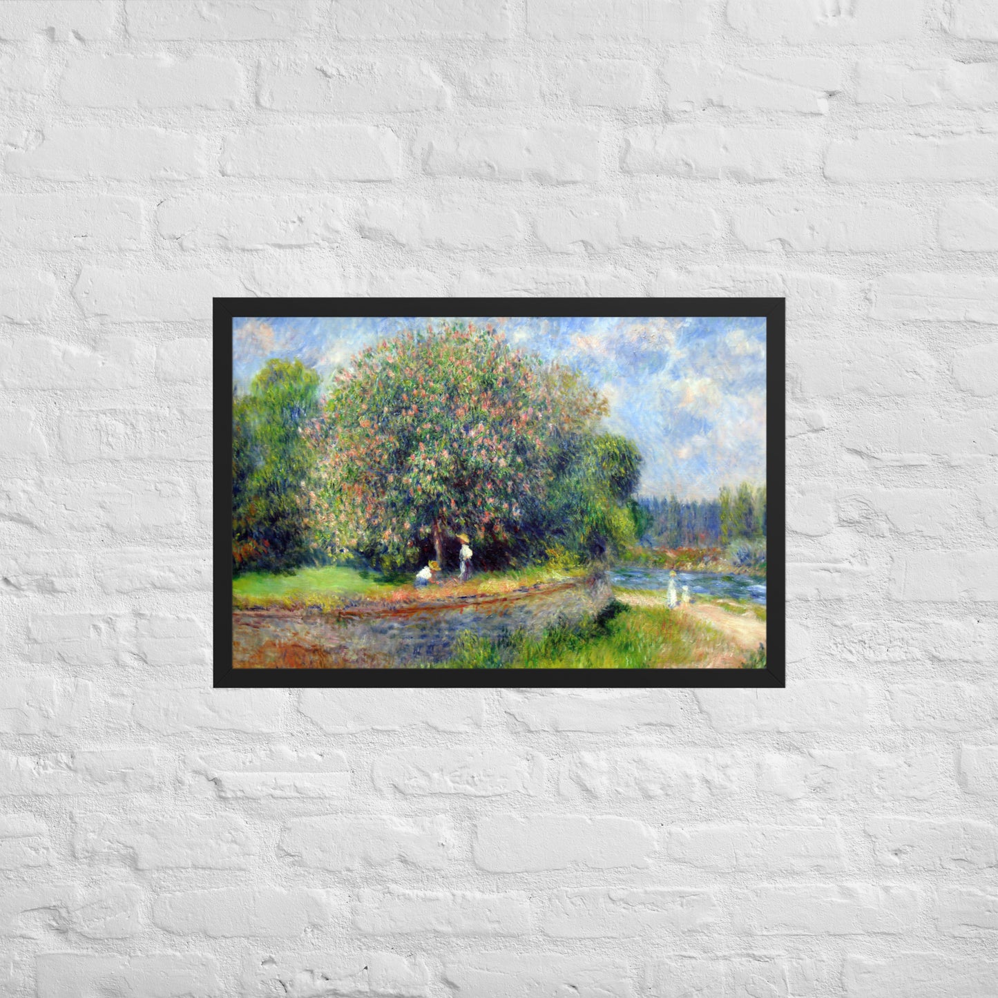 Chestnut Tree in Bloom by Pierre-Auguste Renoir
