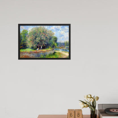Chestnut Tree in Bloom by Pierre-Auguste Renoir