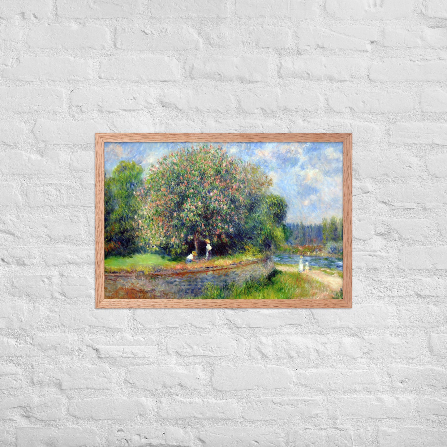 Chestnut Tree in Bloom by Pierre-Auguste Renoir
