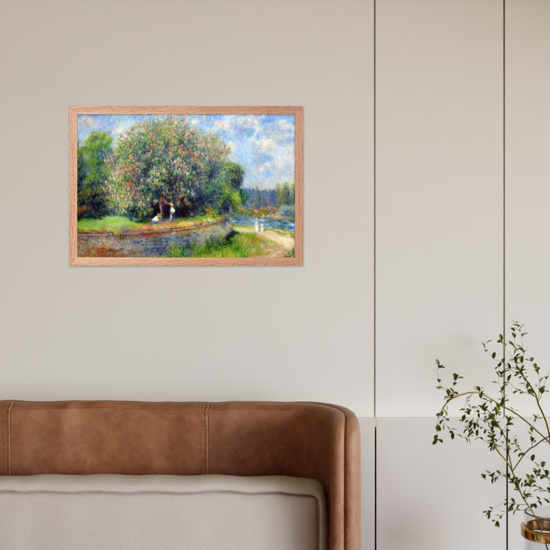 Chestnut Tree in Bloom by Pierre-Auguste Renoir