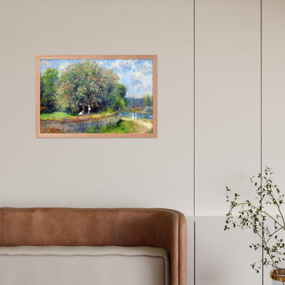 Chestnut Tree in Bloom by Pierre-Auguste Renoir