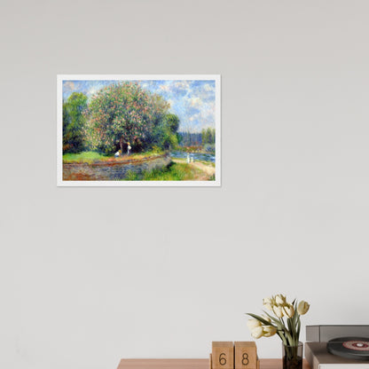 Chestnut Tree in Bloom by Pierre-Auguste Renoir
