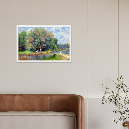 Chestnut Tree in Bloom by Pierre-Auguste Renoir