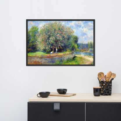 Chestnut Tree in Bloom by Pierre-Auguste Renoir