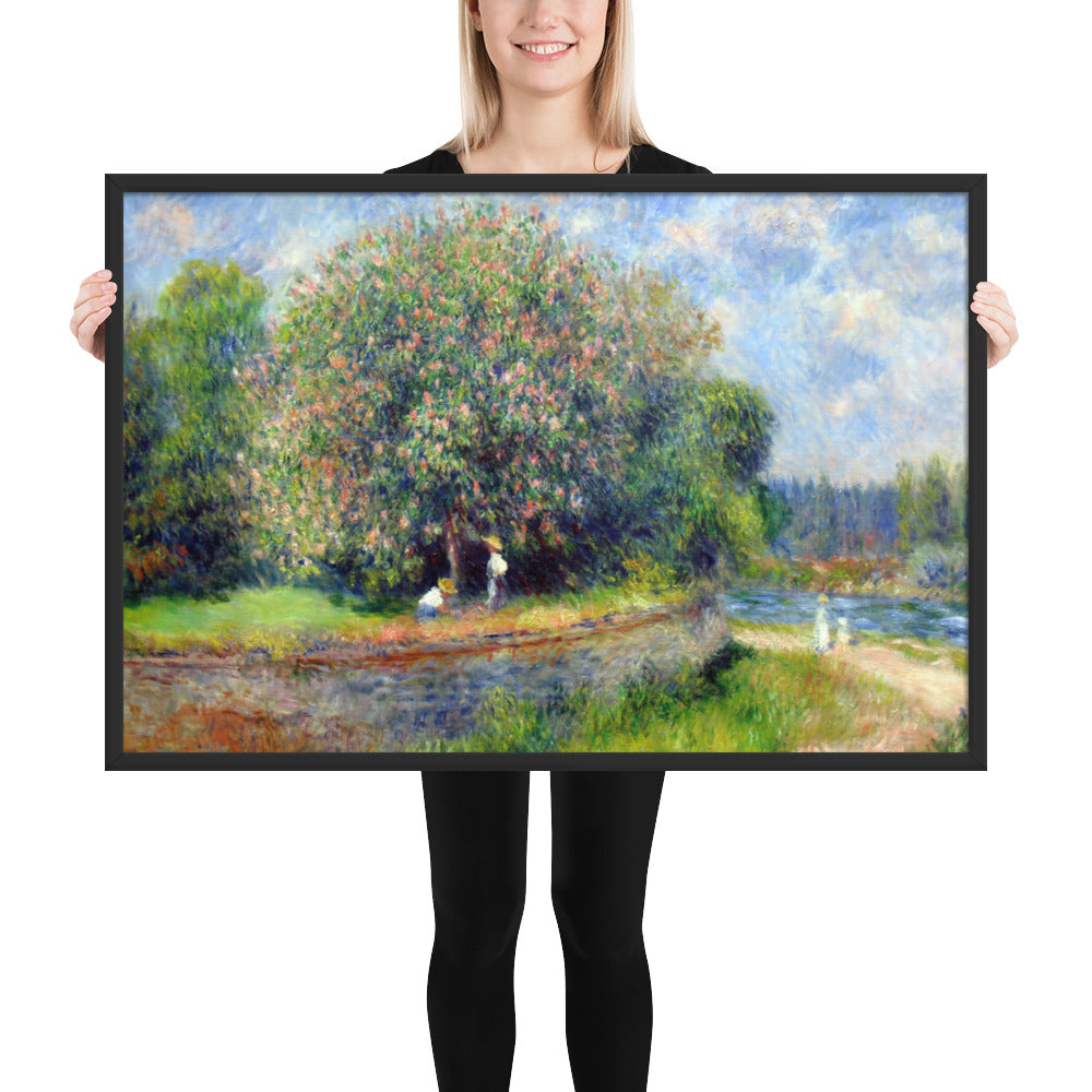 Chestnut Tree in Bloom by Pierre-Auguste Renoir