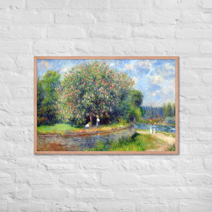 Chestnut Tree in Bloom by Pierre-Auguste Renoir