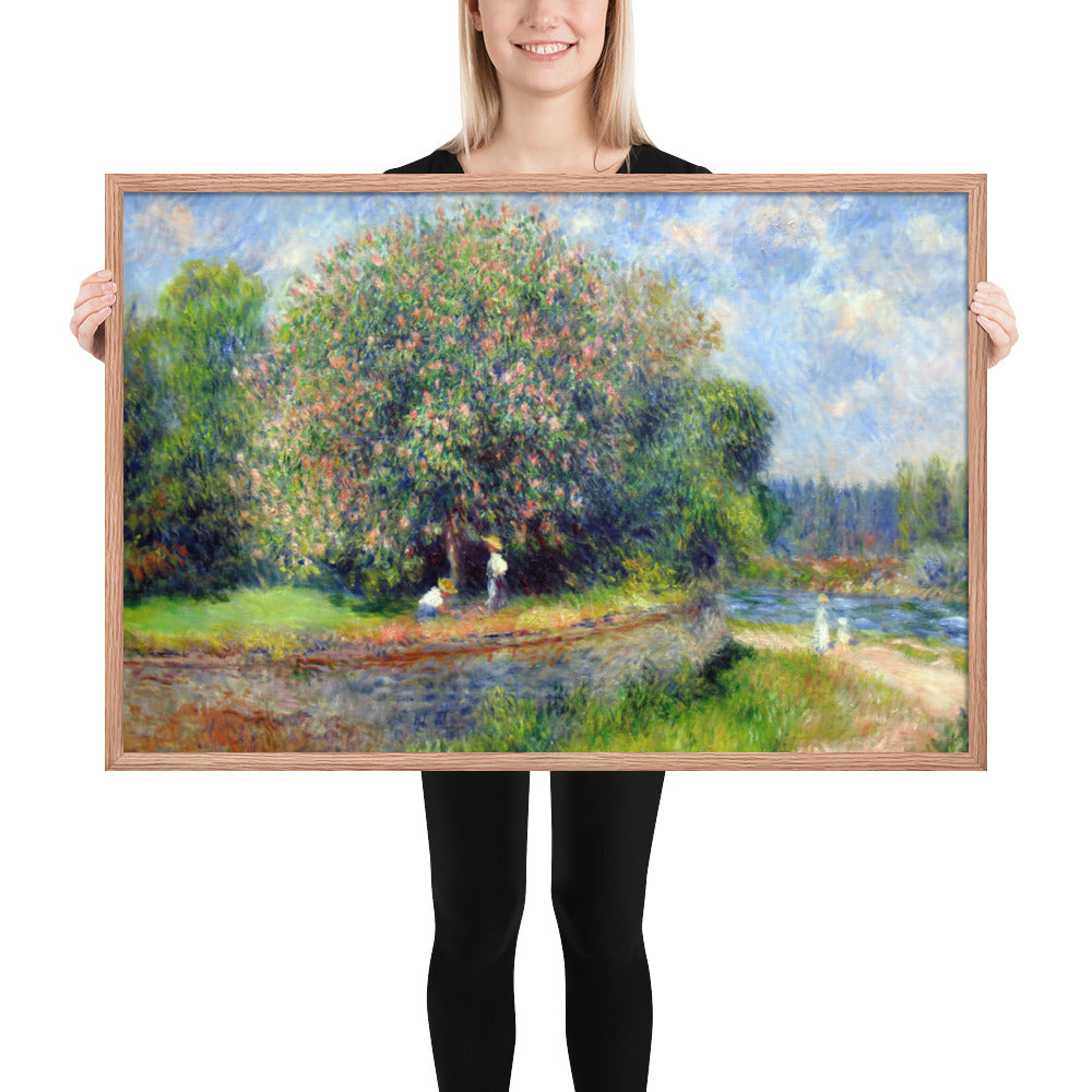 Chestnut Tree in Bloom by Pierre-Auguste Renoir