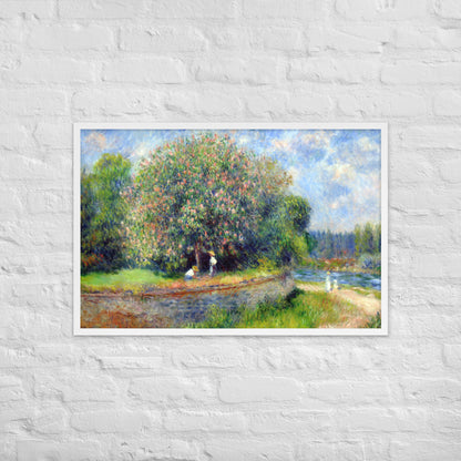 Chestnut Tree in Bloom by Pierre-Auguste Renoir