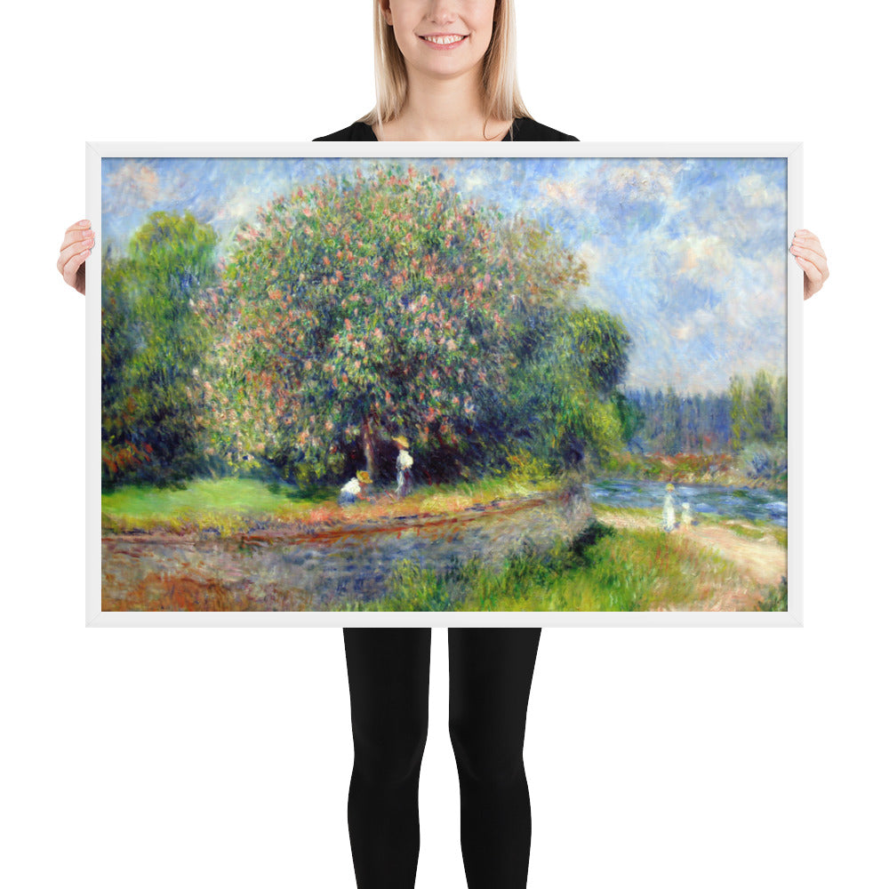 Chestnut Tree in Bloom by Pierre-Auguste Renoir