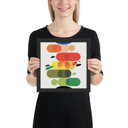 Chromatic Harmony – Geometric Gradient Art