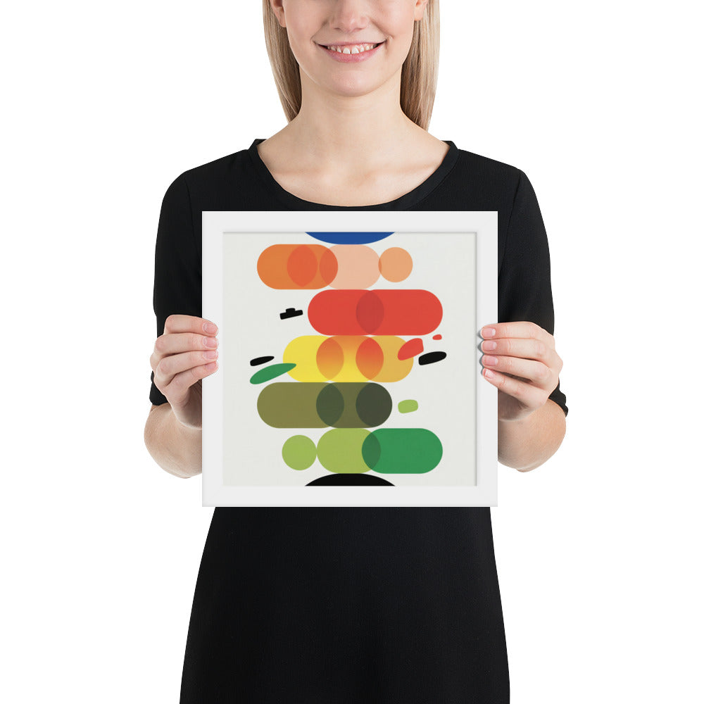 Chromatic Harmony – Geometric Gradient Art