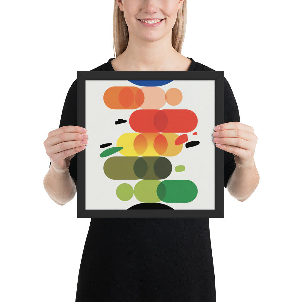 Chromatic Harmony – Geometric Gradient Art