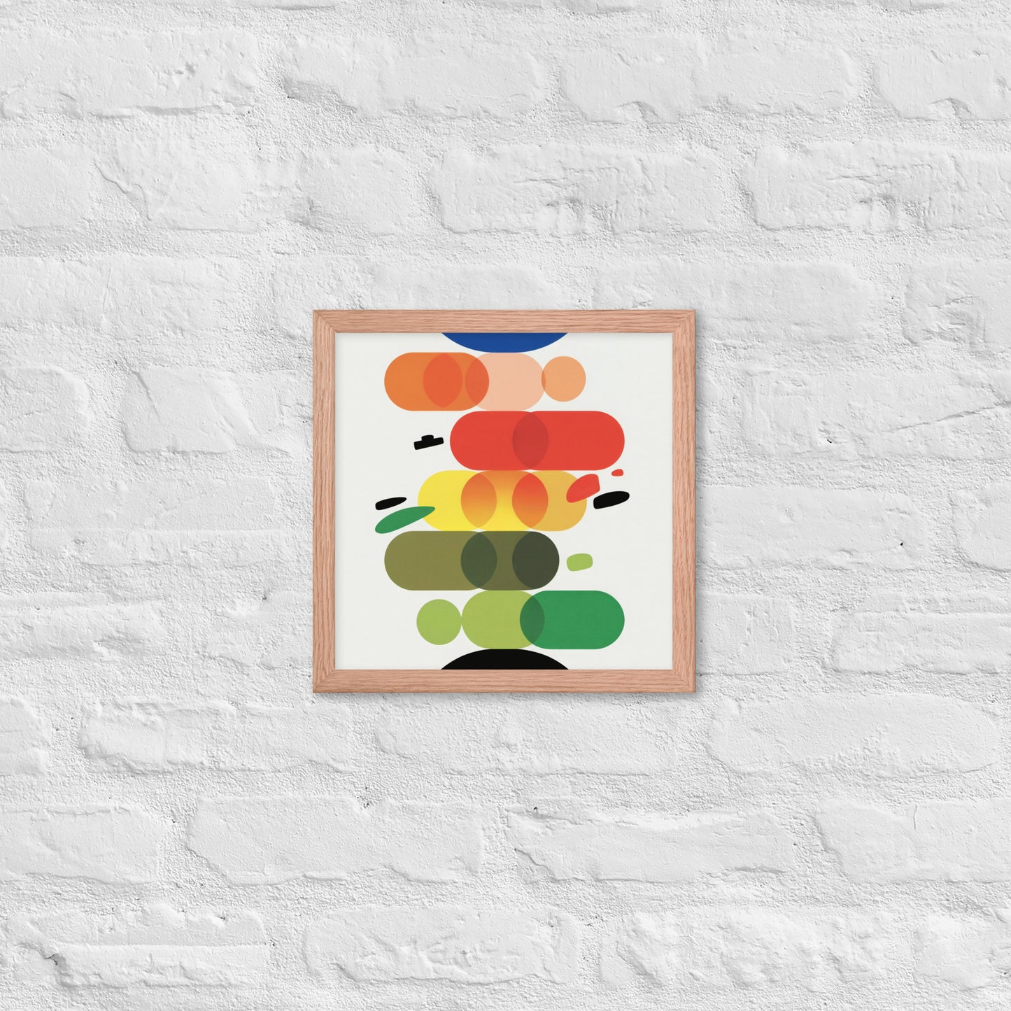 Chromatic Harmony – Geometric Gradient Art