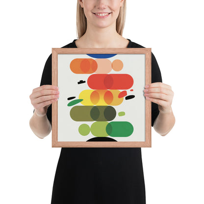 Chromatic Harmony – Geometric Gradient Art