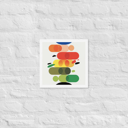 Chromatic Harmony – Geometric Gradient Art