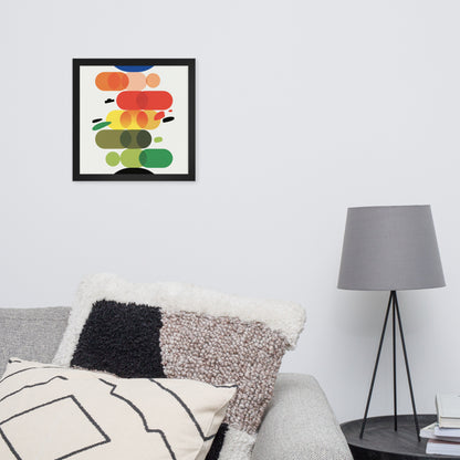 Chromatic Harmony – Geometric Gradient Art