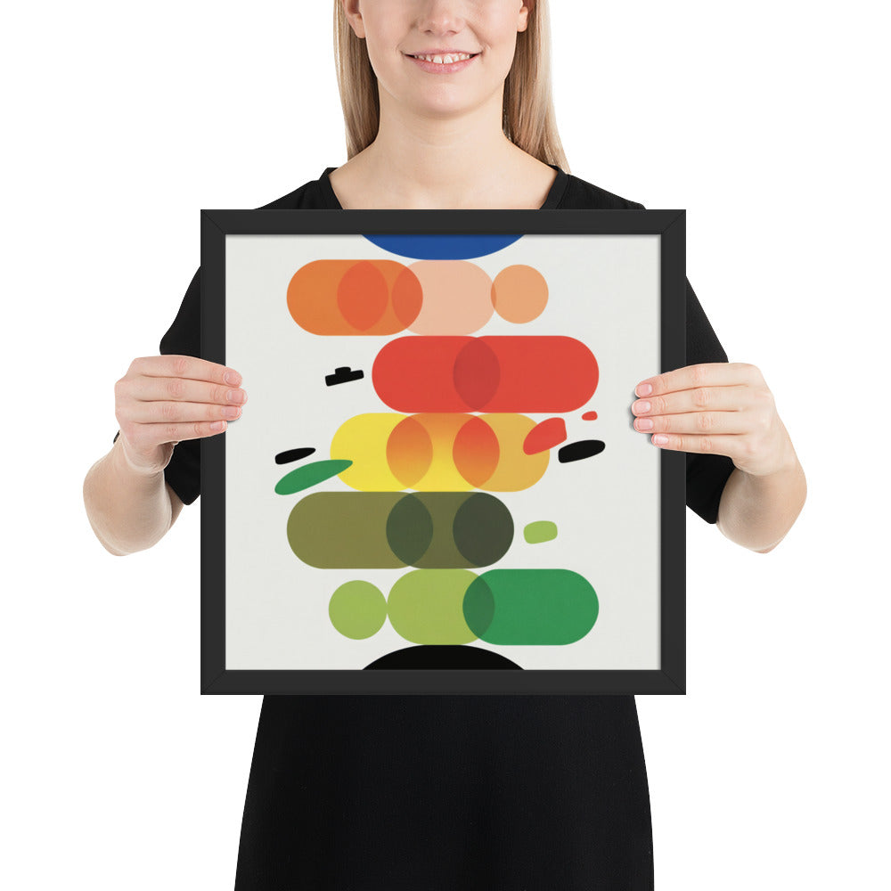 Chromatic Harmony – Geometric Gradient Art