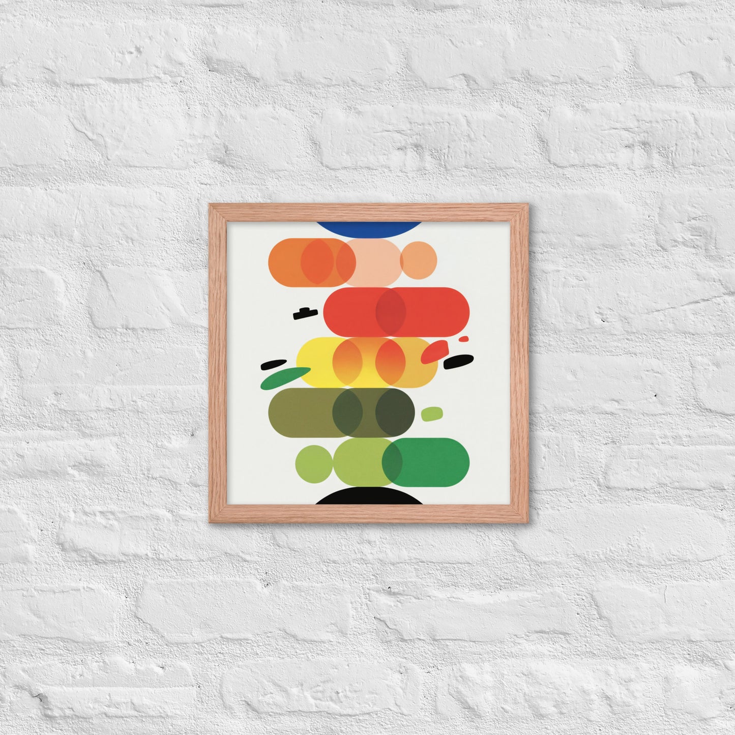 Chromatic Harmony – Geometric Gradient Art