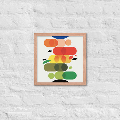 Chromatic Harmony – Geometric Gradient Art